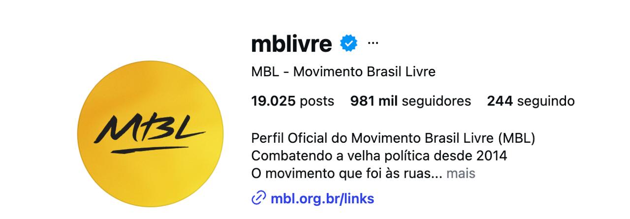 @mblivre · 981 mil seguidores